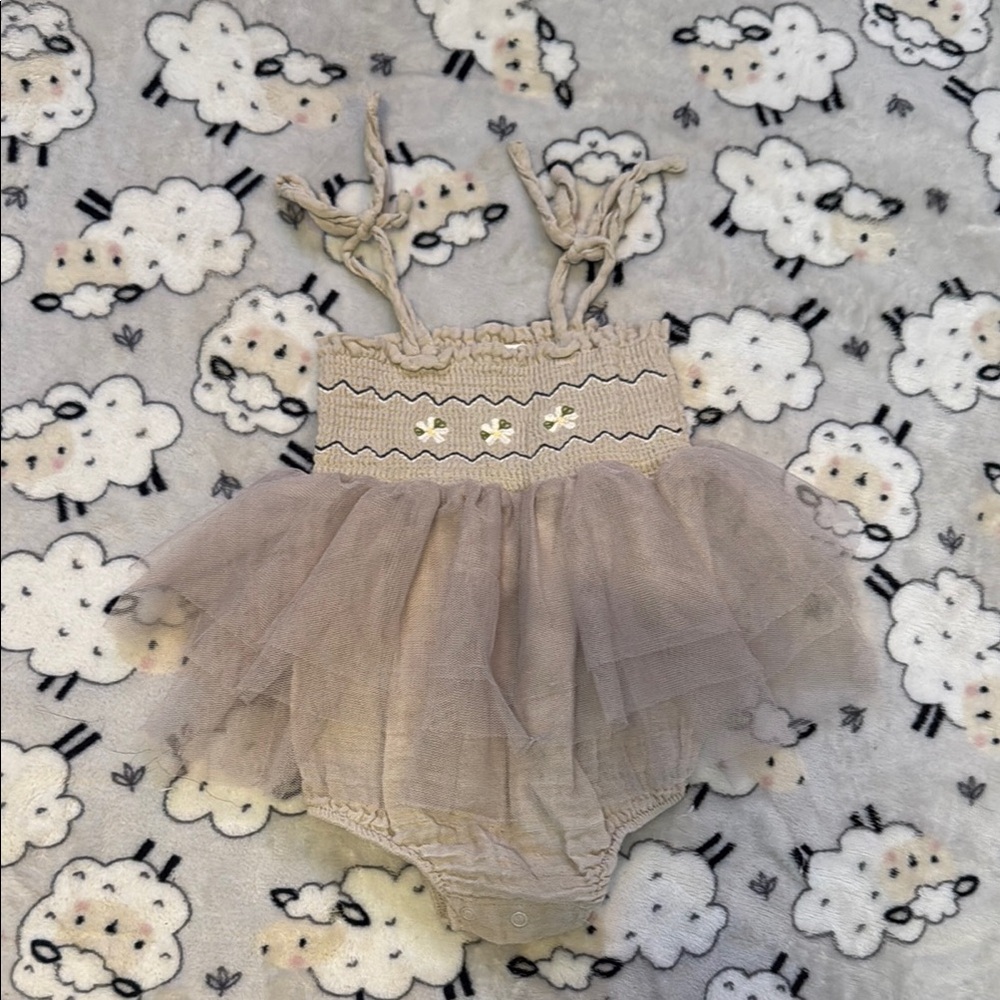 Baby Girl Romper with tutu